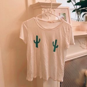 Cute whimsical cactus top